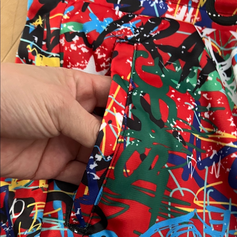 Vibrant Graphic Men's Athletic Shorts - Picture 5 of 7